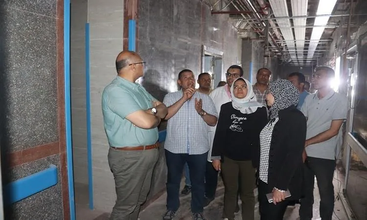 محافظ القليوبية يزور مشروع تطوير مستشفى النيل في شبرا الخيمة محافظ القليوبية يزور مشروع تطوير مستشفى النيل في شبرا الخيمة