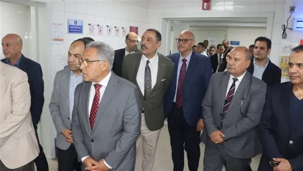 محافظ القليوبية يستقبل وفد لجنة الإدارة المحلية بمجلس النواب لتفقد مستشفى الناس بشبرا الخيمة