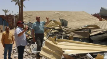 محافظ القليوبية يشارك في حملة إزالة كاملة لتعديات الأراضي الزراعية في قرية القلج بالخانكة