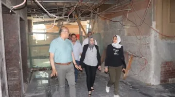 محافظ القليوبية يطالب بإسراع وتيرة تطوير مستشفى النيل