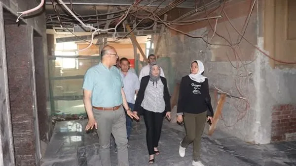 محافظ القليوبية يطالب بإسراع وتيرة تطوير مستشفى النيل محافظ القليوبية يطالب بإسراع وتيرة تطوير مستشفى النيل