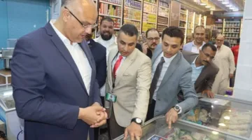 محافظ القليوبية يفتتح منافذ بيع جهاز مستقبل مصر  لتوفير السلع الغذائية بأسعار مُخفضة بمدينة بنها