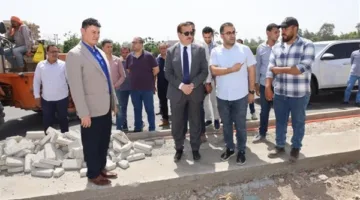 محافظ المنوفية يراقب تقدم العمل في مركز صحي ميت خاقان ويصرف مكافأة لأفراد الطاقم التمريضي