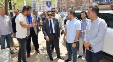 محافظ المنوفية يزور السوق الحضاري الجديد في سيدي خميس