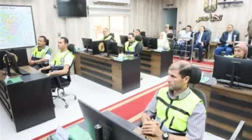 محافظ المنوفية يشارك في تمرين افتراضي لإدارة أزمة زلزال من مركز الشبكة الوطنية للطوارئ