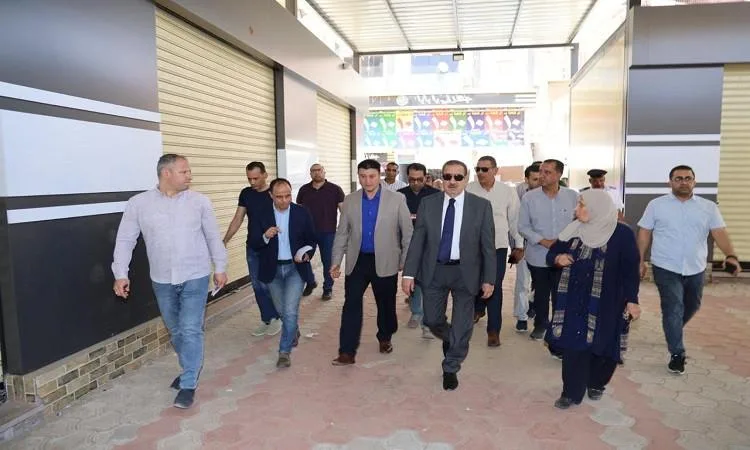 محافظ المنوفية يقوم بجولة في السوق الحضاري الجديد بمنطقة سيدي خميس في شبين الكوم محافظ المنوفية يقوم بجولة في السوق الحضاري الجديد بمنطقة سيدي خميس في شبين الكوم