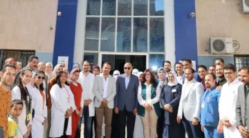 محافظ المنيا يدشن وحدة طب الأسرة في قرية مهدية بتكلفة 8 ملايين جنيه
