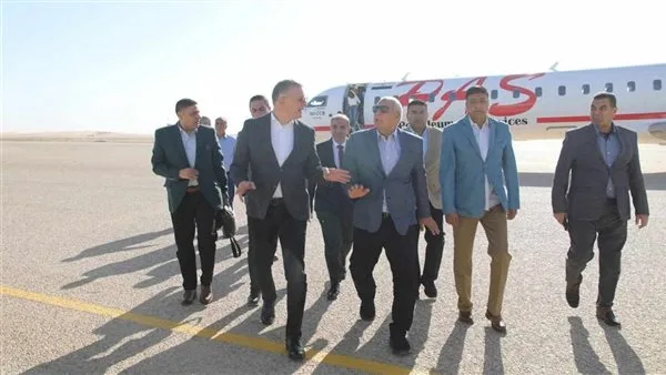 محافظ الوادي الجديد يرحب بوزير البترول في افتتاح مجموعة من المشاريع التنموية محافظ الوادي الجديد يرحب بوزير البترول في افتتاح مجموعة من المشاريع التنموية