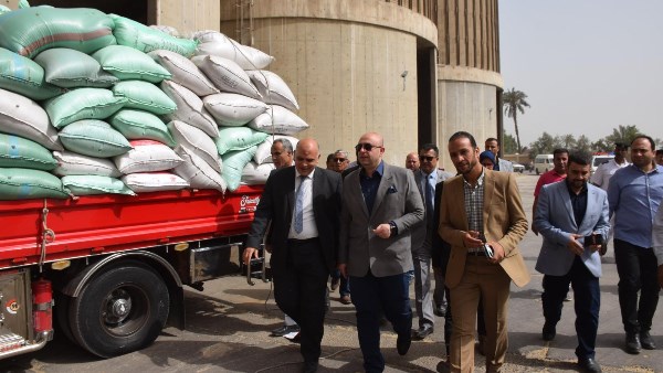محافظ بني سويف: توريد أكثر من 35 ألف طن من الأقماح المحلية بالصوامع