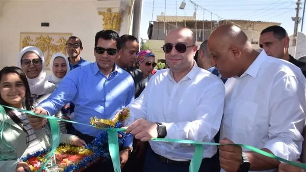 محافظ بني سويف ووزير الرياضة يفتتحان منشآت جديدة بمدينة ناصر