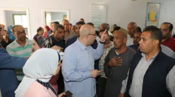 محافظ بني سويف يزور قرية نعيم ويصدر توجيهات سريعة للاستجابة لمطالب المواطنين