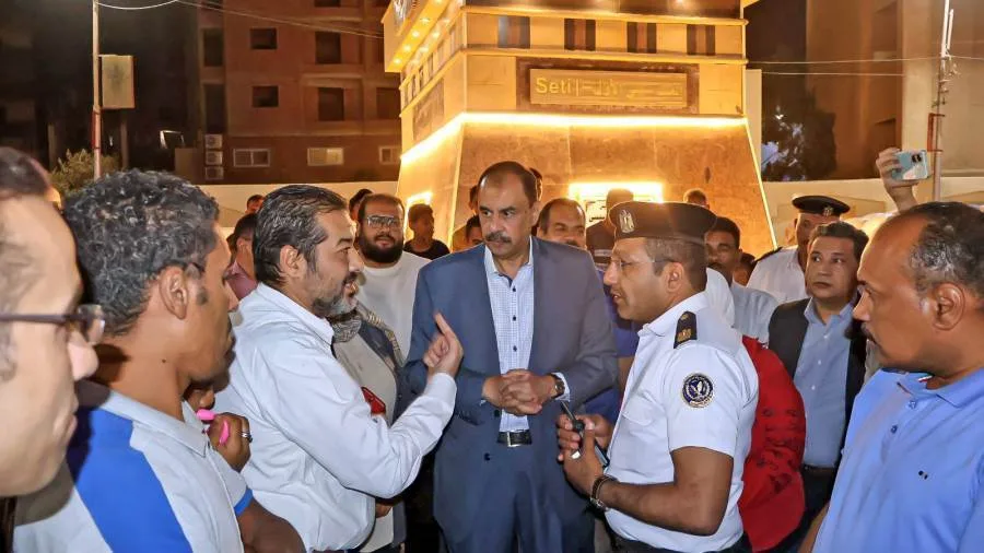 محافظ سوهاج ي inaugurates ميدان سيتي بعد تحديثه ويقوم بجولة للاطلاع على مشروعات تحسين المدينة محافظ سوهاج ي inaugurates ميدان سيتي بعد تحديثه ويقوم بجولة للاطلاع على مشروعات تحسين المدينة