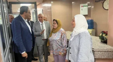 محافظ قنا يزور مركز تدريب موظفي شركة مياه الشرب على إجراءات السلامة