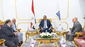 محافظ قنا يناقش مع بنك التنمية الألماني دعم مشاريع المياه والصرف الصحي
