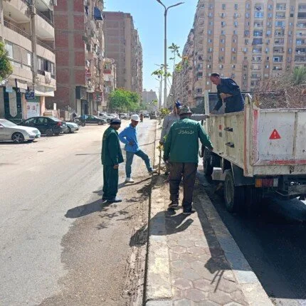 محافظة الجيزة تبدأ حملات تنظيف شاملة في منطقة العروبة بحي الطالبية محافظة الجيزة تبدأ حملات تنظيف شاملة في منطقة العروبة بحي الطالبية