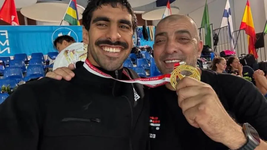 محمد الدسوقي يعبّر عن امتنانه لرئيس اتحاد السباحة على الدعم.. وذهبية عبدالرحمن سامح تُعد برهانًا واضحًا محمد الدسوقي يعبّر عن امتنانه لرئيس اتحاد السباحة على الدعم.. وذهبية عبدالرحمن سامح تُعد برهانًا واضحًا