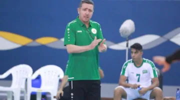 محمد بن الشيخ التونسي يتولى تدريب منتخب الكرة الطائرة الأول.
