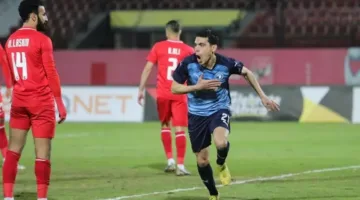 محمد حمدي يحصل على أول بطاقة حمراء في مسيرته أمام سيراميكا