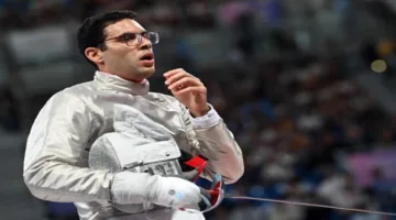 محمد عامر يحقق التأهل إلى دور الـ32 في بطولة العالم للسلاح.