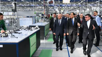 مدبولي يزور مصنع “سوميتومو” الجديد لإنتاج الكابلات الكهربائية للسيارات في العاشر من رمضان
