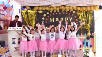 مدرسة العلمين الجديدة للغات تحتفل بتخرج أول مجموعة من أطفال الروضة