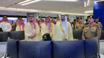 مدير الأمن يرحب بوزير الاتصالات وتكنولوجيا المعلومات