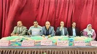مدير التربية والتعليم في المنوفية يستمر في عقد الاجتماعات مع رؤساء لجان الإعدادية.