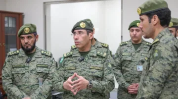 مدير الجوازات المعين يزور موقع لجنة تصاريح دخول العاصمة المقدسة.