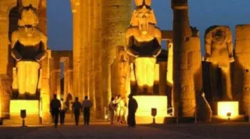 مدير «الصوت والضوء»: الشركة تخطط لإنتاج فيلم وثائقي عن أول معاهدة سلام في التاريخ بمعبد الكرنك