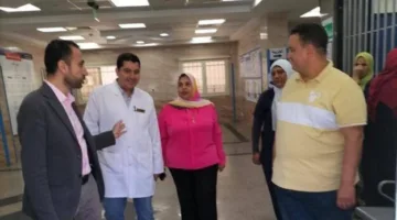 مدير الطب العلاجي في القليوبية تراقب تقدم العمل في مستشفى القناطر الخيرية العام