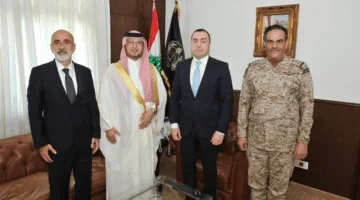 مدير المخابرات استقبل السفير السعودي في لبنان وليد بخاري (صور)