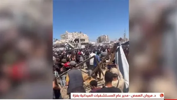 مدير المستشفيات الميدانية في غزة: الاحتلال يطبق سياسة تجويع ممنهجة ضد الفلسطينيين. مدير المستشفيات الميدانية في غزة: الاحتلال يطبق سياسة تجويع ممنهجة ضد الفلسطينيين.
