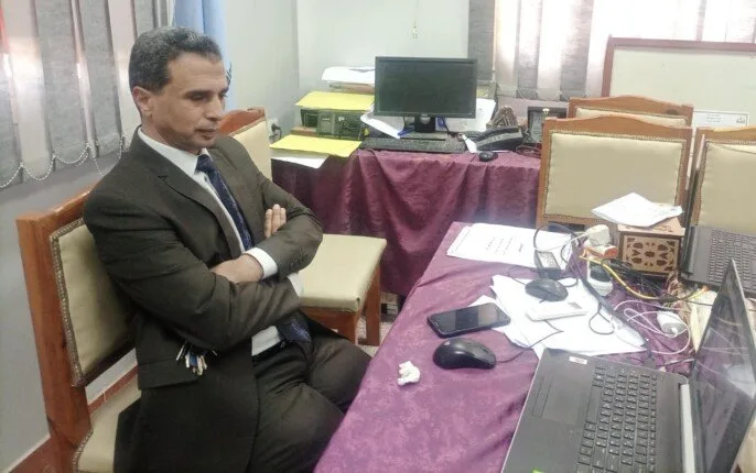 مدير تعليم كفر الشيخ يراقب امتحانات النقل والدبلومات الفنية العملية من غرفة التحكم مدير تعليم كفر الشيخ يراقب امتحانات النقل والدبلومات الفنية العملية من غرفة التحكم