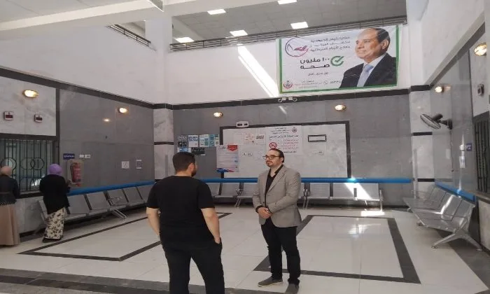 مدير صحة القليوبية يزور مركز طبي الحصافة لمتابعة التحضيرات لزيارة هيئة الاعتماد والرقابة مدير صحة القليوبية يزور مركز طبي الحصافة لمتابعة التحضيرات لزيارة هيئة الاعتماد والرقابة