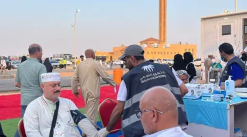 مدينة الحجاج في الجوف توفر عيادات متحركة لخدمة الحجاج