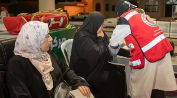مدينة الحجاج في منفذ حالة عمار: أولى لمحات الرعاية التي تلمس قلوب الحجاج
