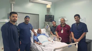 مدينة الملك عبدالله الطبية تتدخل لإنقاذ حاج إيراني من أزمة قلبية حادة في زمن قياسي قدره 78 دقيقة.