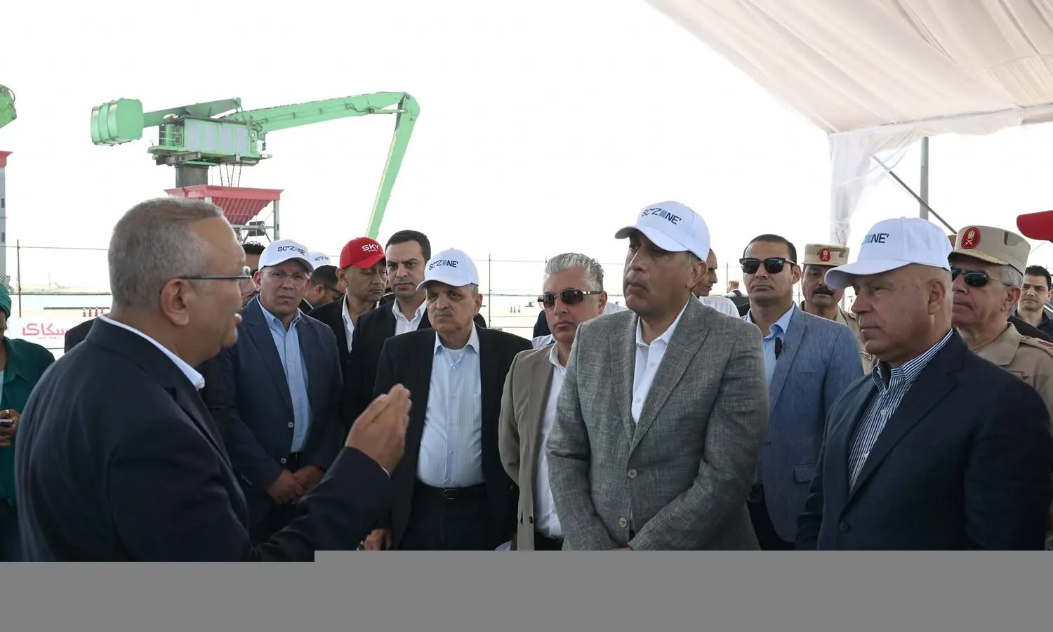 مديولي يتفقد مشروعي “رووتس” و”سكاي للموانيء”
