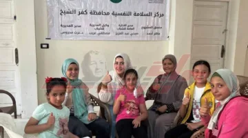 مراكز الدعم النفسي في كفر الشيخ تتابع أنشطتها التدريبية