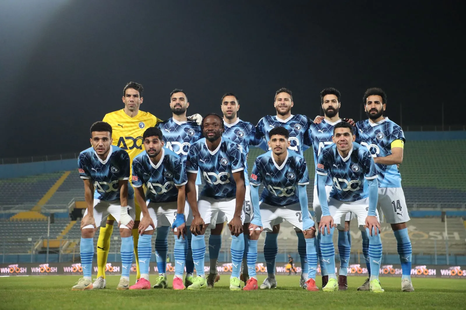 مروان حمدي يتولى قيادة هجوم فريق بيراميدز في مواجهته مع الزمالك بالدوري.