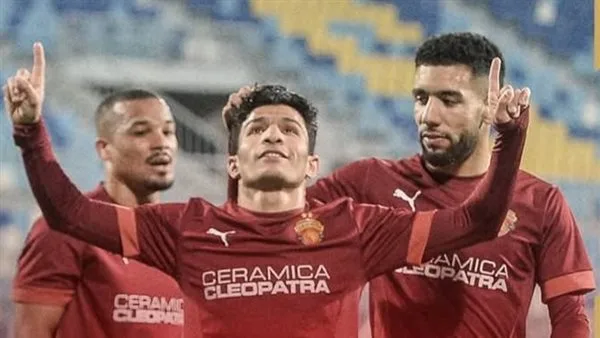 مروان عثمان يقود هجوم سيراميكا كليوباترا أمام الزمالك