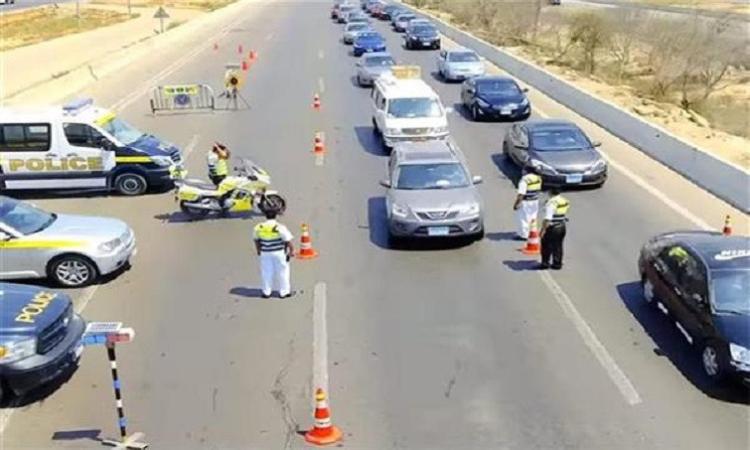 مرور القاهرة:تحويلات مرورية لتطوير ورفع كفاءة محور التسعين الشمالي بالقاهرة