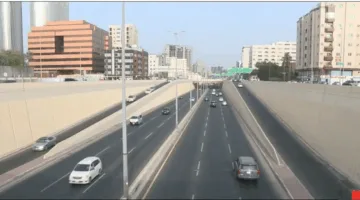 مرونة حركة المرور على طريق الملك عبدالله في جدة