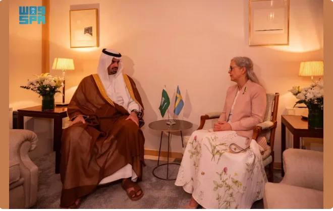مسؤول منطقة الرياض يمثل أمير المنطقة في احتفال سفارة السويد بمناسبة اليوم الوطني مسؤول منطقة الرياض يمثل أمير المنطقة في احتفال سفارة السويد بمناسبة اليوم الوطني