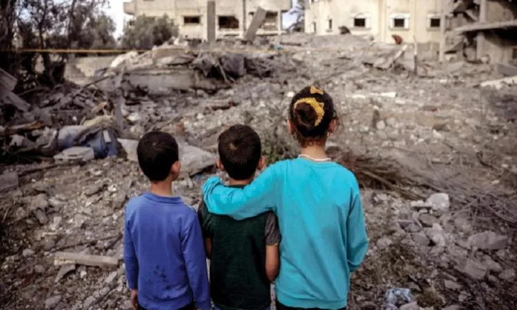 مسؤولة دولية: النزاع في غزة أثر سلبًا على صحة النفس والجسم والعقل للأطفال. مسؤولة دولية: النزاع في غزة أثر سلبًا على صحة النفس والجسم والعقل للأطفال.