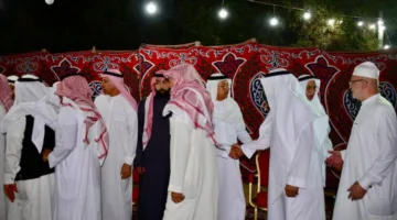 مسؤولون وجهاء يقدمون التعازي للفنان عبدالله رشاد وإخوته