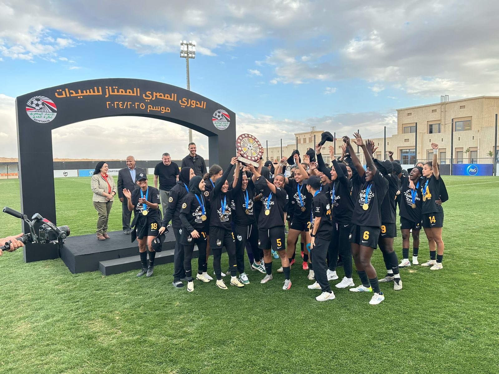 مسار يفوز على الزمالك ويتوج بدوري الكرة النسائية