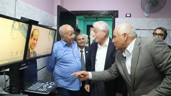 مستشار الرئيس يقوم بزيارة مركز لخدمة ذوي الاحتياجات الخاصة في الوادي الجديد