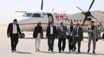 مستشار رئيس الجمهورية للتنمية المحلية يراجع مشاريع تنمية وخدمات كبيرة في الوادي الجديد