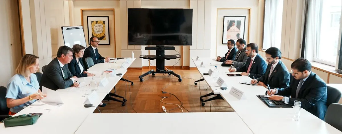 مستشار رئيس الوزراء وممثل وزارة الخارجية يلتقي بمسؤولين بلجيكيين مستشار رئيس الوزراء وممثل وزارة الخارجية يلتقي بمسؤولين بلجيكيين